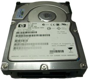 HDD Hewlett-Packard (HP) 36.4GB, 15K rpm, Wide Ultra320 (U320) SCSI, BF036863B9, p/n: 306645-002, 80-pin, 1", OEM ( )