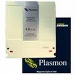 Plasmon P4800E 4.8GB Rewritable MO disk, 1024 bytes/sector, 5.25", OEM ( )