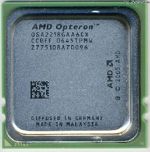 CPU AMD Dual Core Opteron Model 2218 Santa Rosa, 2.60GHz (2600MHz), 2x1MB L2 Cache, Socket F (1207), OSA2218GAA6CX, OEM (процессор)