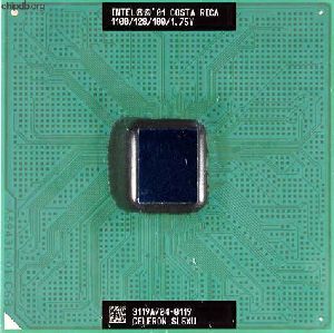 CPU Intel Celeron 1.1GHz/128/100/1.75V, SL5XU, FCPGA S370 (1100MHz), OEM ()