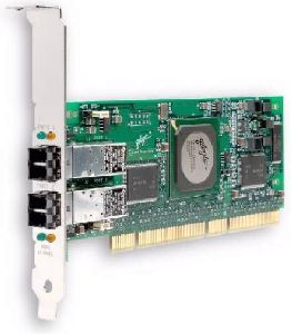Qlogic QLA2342 Dual Fibre Channel LC Multi-mode Optic card/host adapter (HBA), 2GB, 64-bit 133MHz PCI-X, OEM ( )