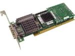 RAID Controller LSI Logic MegaRAID 320-1 LSI53C1020 (SER520) PCBX520, 1 channel Ultra320 SCSI LVD/SE, PCI-X, 68-pin ext/68-pin int., 64MB ECC SDRAM, low profile, 5201707264B, Perc4, P5200702, OEM ()