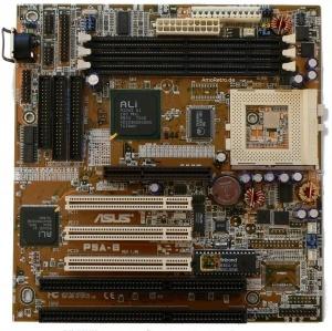 Motherboard Asus PSA-B, Socket7, 1xAGP, 3xPCI, 2xISA, 3 bank RAM, AT/ATX, OEM ( )
