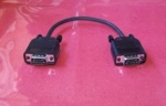 Fibre Channel (FC) external cable DB9(4pin)Male/DB9(4pin)Male, 0,3m, p/n: 812-00015, OEM ( )