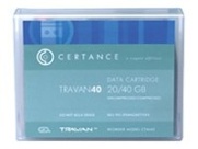       Streamer Data Cartridge Certance Travan40 20/40GB. -$49.