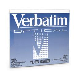 MO disk Verbatim VBW5K4, 1.3GB, 5.25", Write Once ( )