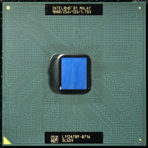 CPU Intel Pentium PIII-1000/256/133/1.75V SL5DV, 1GHz (1000MHz), PGA370 (FC-PGA), Coppermine, OEM ()