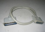 Interface Cable DB25M/50-pinM Centronics HQ, 0.5m, p/n: 106652-003  ( )