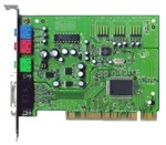 Sound card (sound blaster) Creative Labs CT4810, AudioPCI 128, PCI, OEM (звуковая плата)