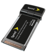 Sprint/Sierra Wireless Aircard 595 PCMCIA 3G Mobile Broadband Card  ( )