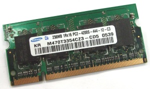 Samsung SODIMM M470T3354CZ3-CD5, 256MB, DDR2-533 (PC2-4200), OEM ( )