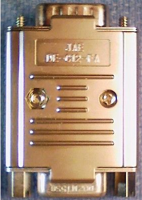 A-JIN Elec. Co. (JAE) Adapter DB15F(VGA)/DB9M(COM1), p/n: DE-C12-FA, OEM ()