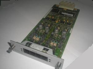 3Com Dynatron ASIC 4 ports I/O Module Analog Card, p/n: 21-002169-00, 1.012.0622-C  ( -)