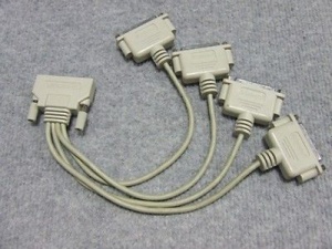 Cable U.S. Robotics (USR)/3Com 50-pin/4x50-pin, P-M, p/n: 1.009.614-C, OEM ( )
