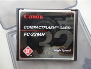      Canon 32MB FC-32MH High Speed CompactFlash Memory Card. -$29.