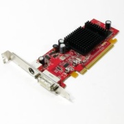     Video card HP/ATI Radeon X300 SE 64MB, VGA/S-Video, PCI-E X16, Low-Profile (LP), p/n: 353048-001, 361267-001, 109-A26000-01. -$59.