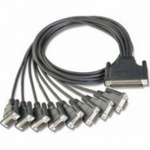 Moxa Technologies 1075723 Opt-8D 8-port RS-232, DB9 male cable  ( )