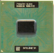     CPU Intel Pentium Mobile PIII-M 1000/512/133, SL5CH (notebook type), 1.0GHz, Micro-FCPGA. -$39.