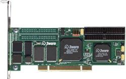     PATA RAID Controller 3ware 7006-2, RAID levels: 0, 1, 10, 5, JBOD; up to 2 HDD, PCI-X 64-bit/33MHz, Ultra ATA133. -7127 .