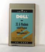 DELL Megahertz PCMCIA Modem 33.6, XJ4336, Xjack, OEM (-  )