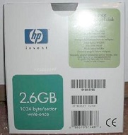 Предлагаем приобрести магнитооптические диски Hewlett-Packard (HP) MO Disk 2.6GB Write-Once, 5.25", p/n: 92290F. Цена-4001 руб.