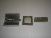 В продаже процессорный набор HP/Compaq 1.4GHz CPU Upgrade Kit Pentium PIII-S 1400/512/133, SL6BY (1400MHz)/w heatsink & VRM 225775-001, Tualatin. Цена-20731 руб.