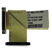 Предлагаем шлейф внутренний HP C73 Internal/External ribbon cable SCSI HD68M/HD68F (68-pin), 0.65m, p/n: 5183-3446 REV E. Цена-2396 руб.
