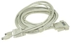 Hewlett-Packard (HP) J1476A Console Switch cable, 2xPS/2 + HD15, 2.4m, OEM ()