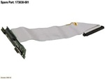 Compaq/Amphenol G802001/DL360 G1 Internal Flat Backplane Cable 100-pin, Female, 0.3m, spare p/n: 173830-001, OEM ( )