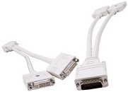 Поступил на склад видео разветвитель Appian LHF-60/DMS-60 (60-pin) Dual DVI Y-Splitter cable, 1xLHF-60M/2xDVI (F) connectors, p/n: 528-00105-05. Цена-3920 руб.