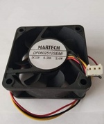 Martech DF0602512SEMI DC 12V 0.20A 2.4W 60x60x25mm Cooling Fan, 3-wires, OEM (вентилятор охлаждения)